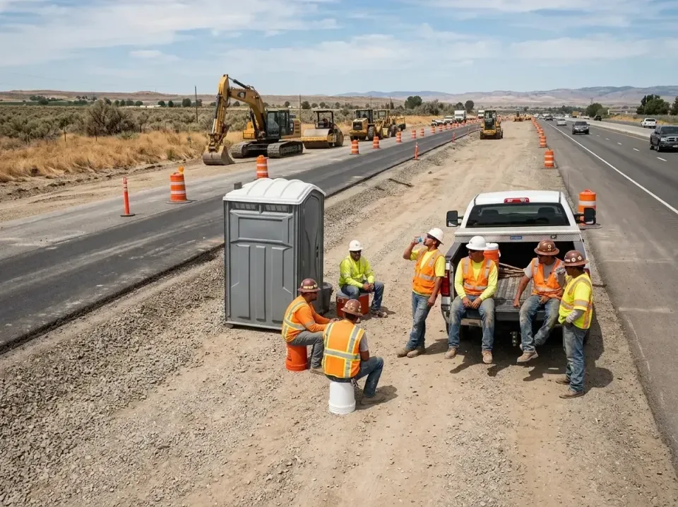 highway-road-construction-crew-007 — frequently asked questions, Porta Potty and Restroom Rentals in Bad Axe, MI